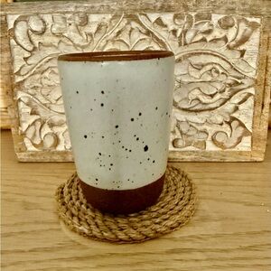 East Fork Eggshell Speckled Juicer Tumbler
